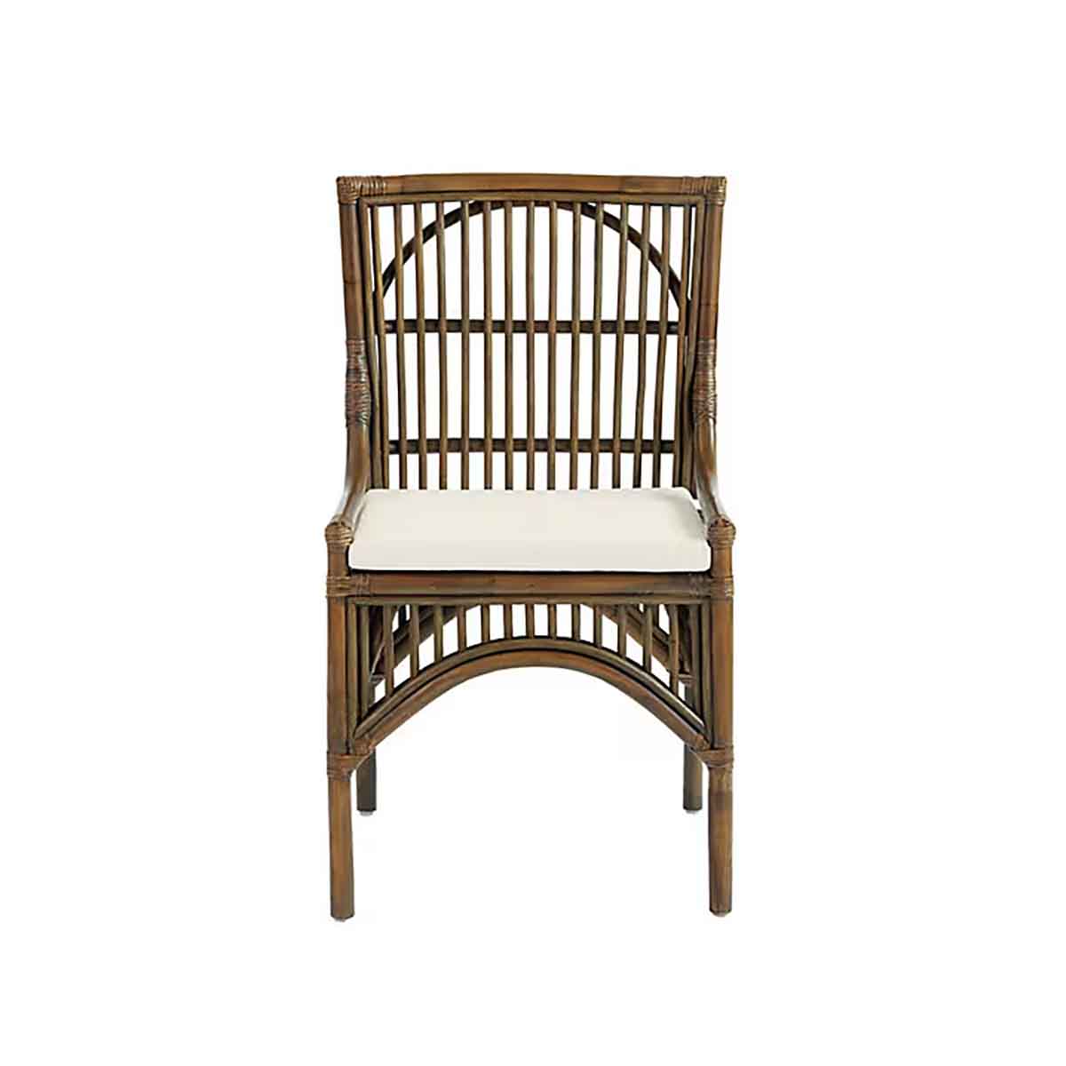 Ballard Designs Cassia Dining Chairs - Set of 2 best rattan dining chairs