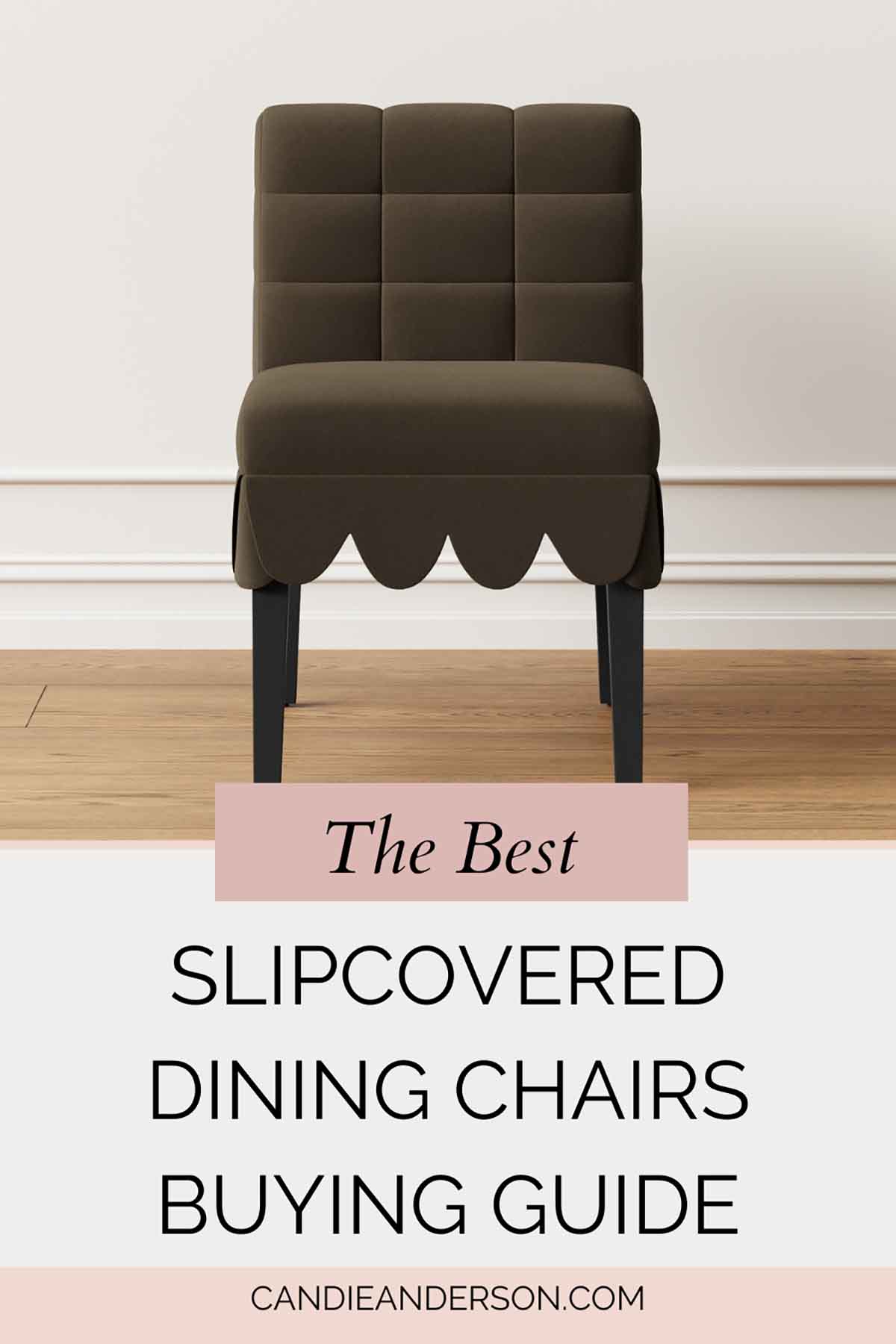 Entertaining expert, journalist and lifestyle blogger Candie Anderson of candieanderson.com shares the best brown velvet dining chairs buying guide.