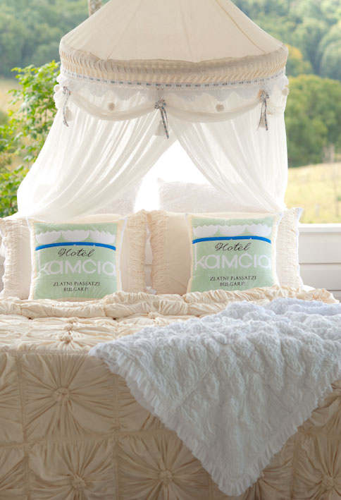 Rosette organic lazybones bedding