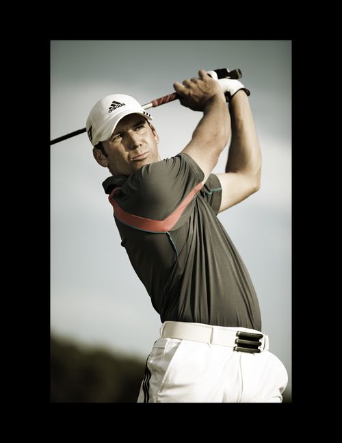 Sergio Garcia PGA Tour Golfer in Adidas