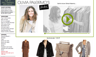 Olivia Palermo Fall Fashion Piperlime Candace Rose interview candieanderson.com cape, 70s inspired looks wide leg jeans mid length skirt 