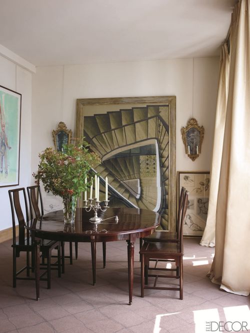 Paris Sabine de Gunzburg, Elle Decor April 2012