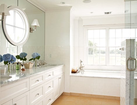 subway tiles white masterbath