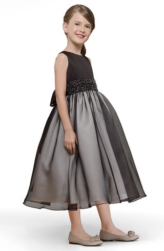 Us Angels Beaded Sleeveless Dress 