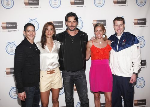 Duracell Joe Manganiello, Mark Lopez, Diana Lopez, Summer Sanders, Hunter Kemper