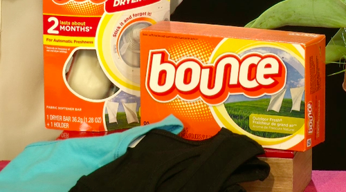 Bounce dryer sheets Lint Hair Fashion Spring