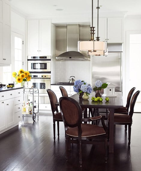 White Subway tiles