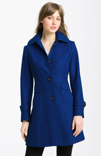 Kenneth Cole New York Single Breasted Walker in Cobalt Blue. Nordstrom
