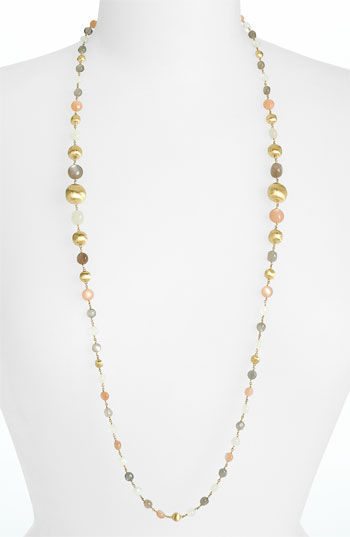 Marco Bicego 'Africa Day' Moonstone Station Long Strand (Nordstrom Exclusive) Nordstrom