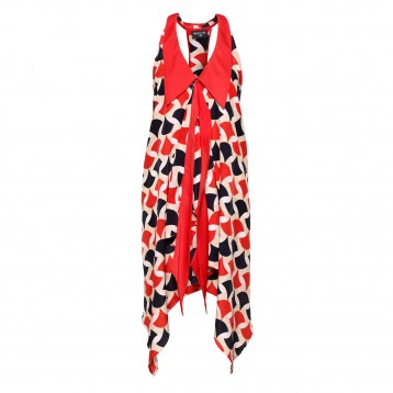 Collar and tie dress kara larks h&m
