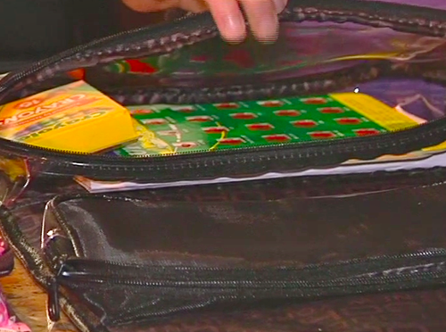 Games, Crayons Packed for Trip