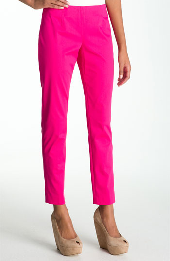 Vince Camuto Skinny Ankle Pants Womens in Bianca Pink. Nordstrom