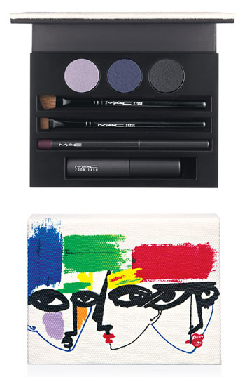 MAC 'Illustrated - Smoky Eye Plum' Kit by Julie Verhoeven (Nordstrom Exclusive) ($100 Value) Get seductive plum eyes in a flash.Kit includes:- Three eyeshadow in dramatic shades: Creative Whim (Satin), Drawn to Drama (Satin), Moody (Velux Pearl).- The tools for seamless blending: #275 Medium Angled Shading Brush and #212 Flat Definer Brush.- Technakohl Liner in Purple Dash for a thin to thick edge.- Mini Zoomblack Zoom Lash in Rich black. Nordstrom