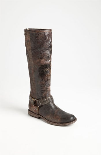 Frye 'Phillip Studded Harness' Boot in Chocolate Vintage. Nordstrom
